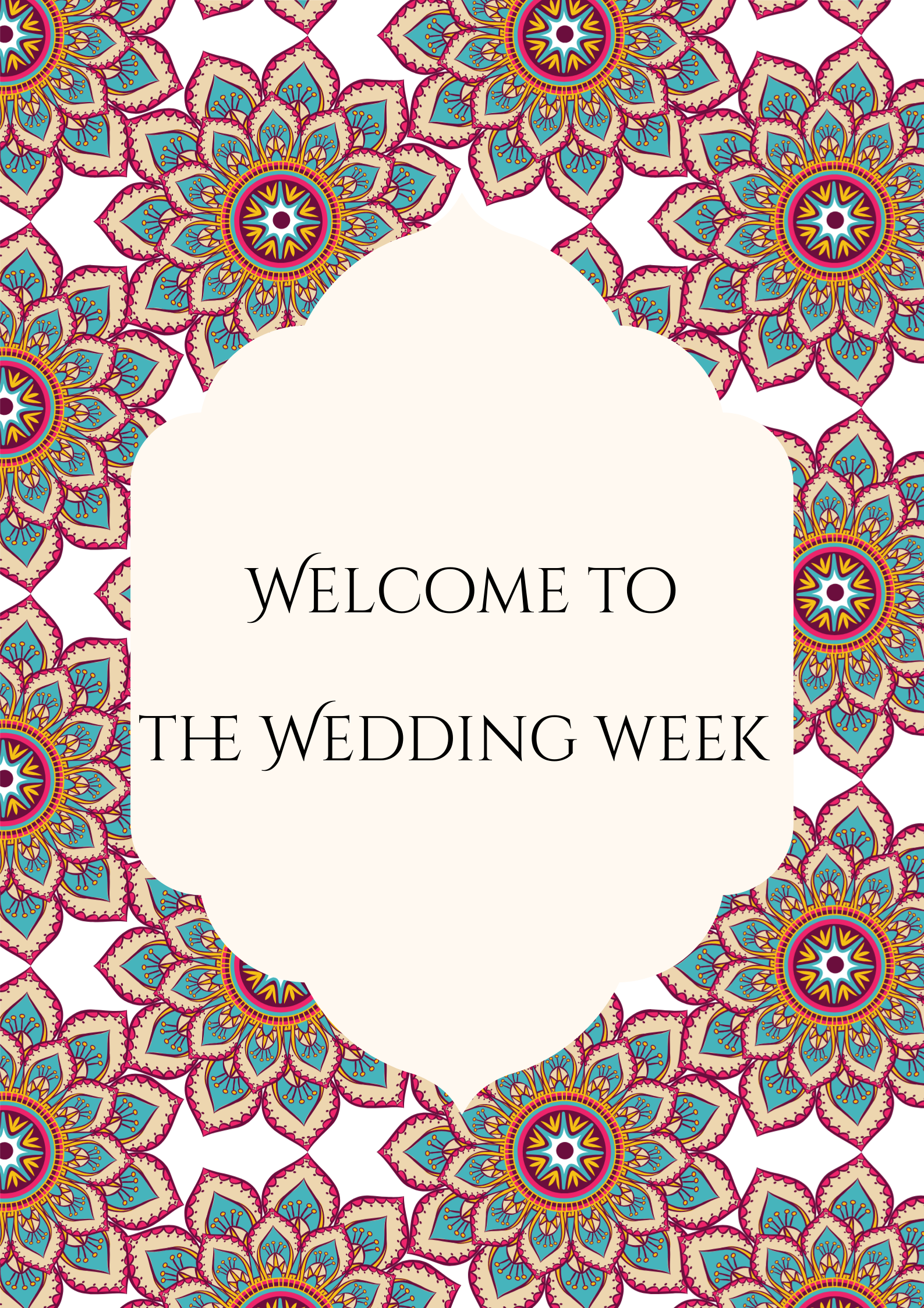 Anand Karaj Wedding Signage Bundle | Sikh Wedding Signs